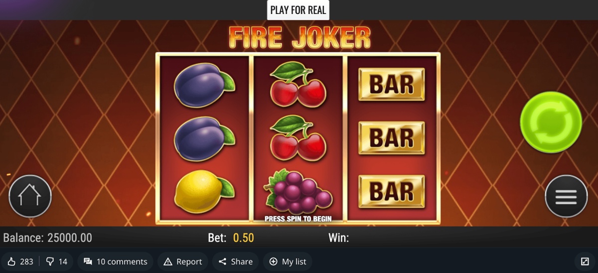 Fire Joker slot